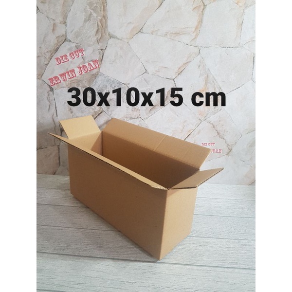 

Kardus / Box / uk 30x10x15 cm / Kotak Karton packing polos baru ST