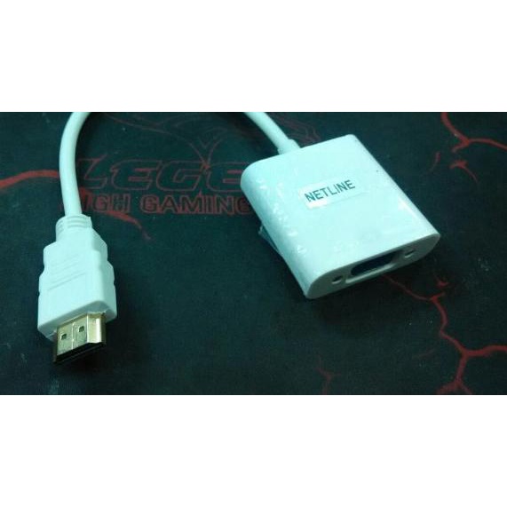 CONVERTER HDMI TO VGA NETLINE
