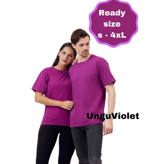 Baju Kaos Polos Oblong t-shirt Pria Lengan Panjang Pendek Cotton Combed 30s Oversize Jumbo Big size 