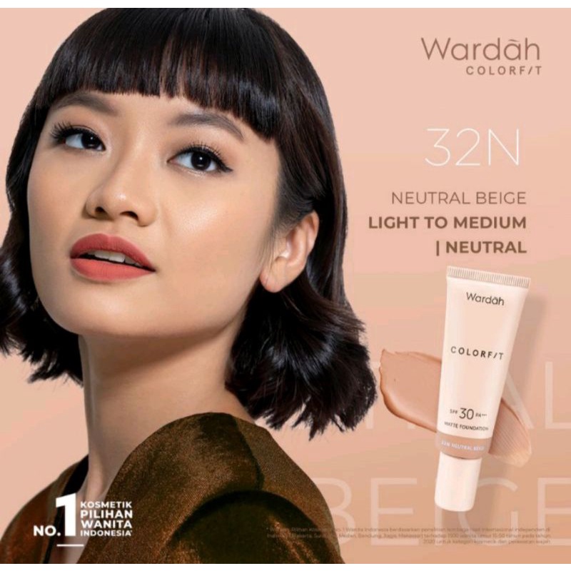Wardah Colorfit Matte Foundation