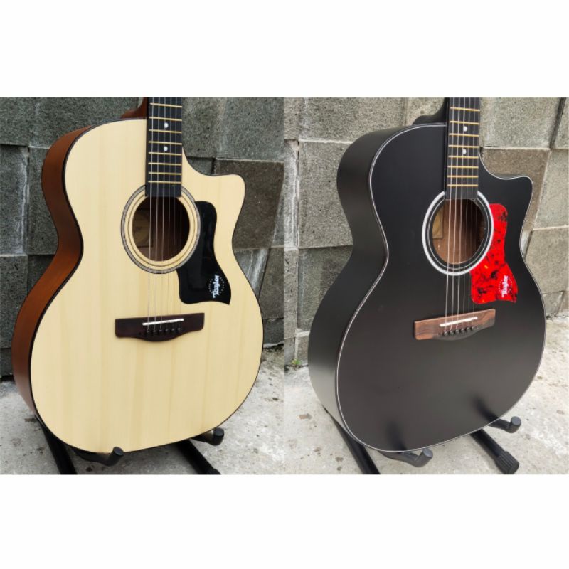 Gitar akustik Elektrik tylor. tanam besi. gratis packing kayu