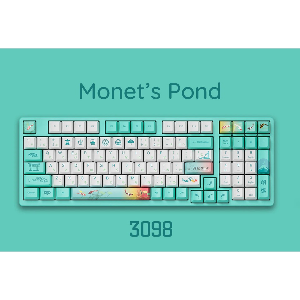Jual Akko 3098 Pond Mechanical Keyboard Shopee Indonesia