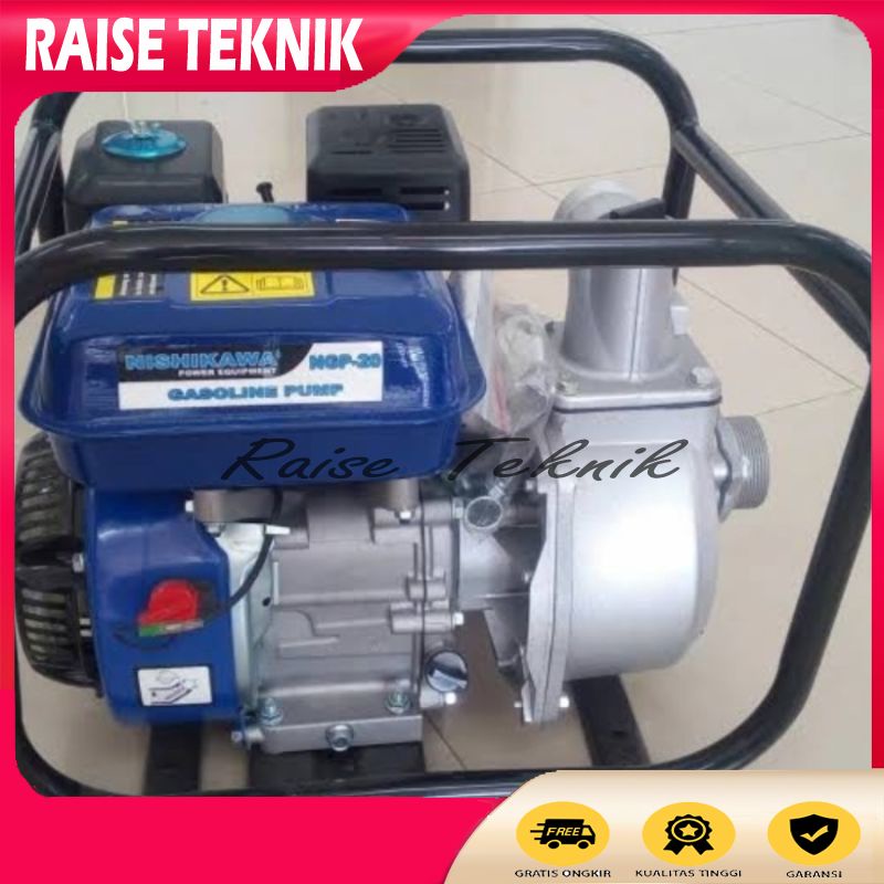 MESIN POMPA AIR ALKON SAWAH NISHIKAWA NGP20 2INCH /GASOLINE PUMP NGP20