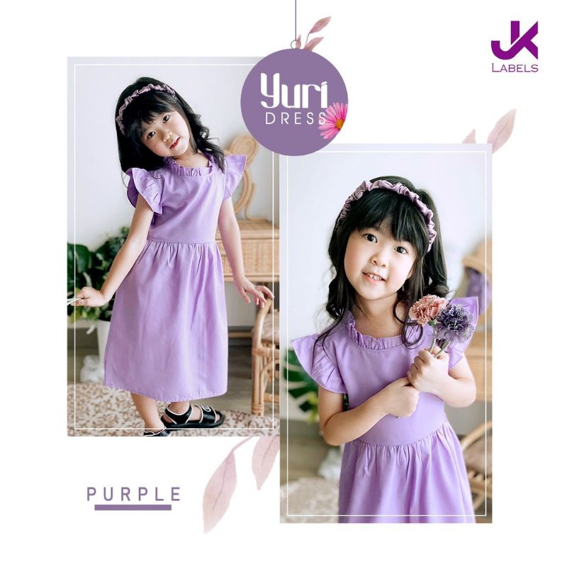 YURI DRESS - baju anak dress (1-8 tahun)