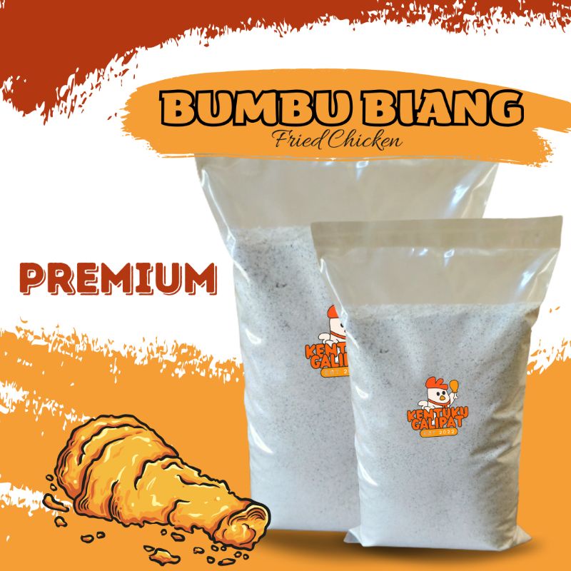 

Bumbu Biang fried chicken (0,5 Kg) | Untuk 10 Kg Tepung