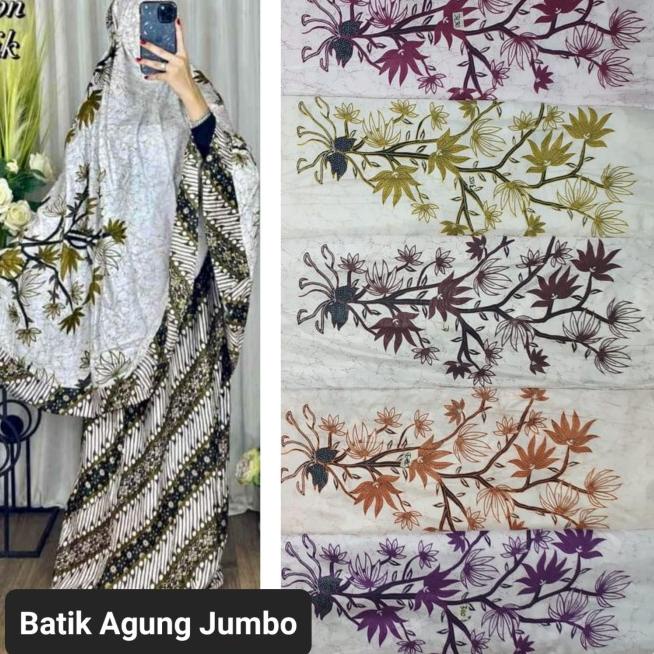 Mukena Batik Agung Jumbo