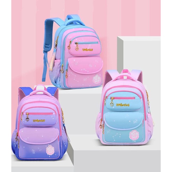 Tas Ransel Sekolah Anak Perempuan Import ZMBABY