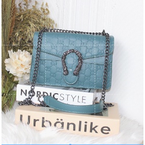 Tas Selempang Wanita Import Sling Bag CR7135 Tas Rantai