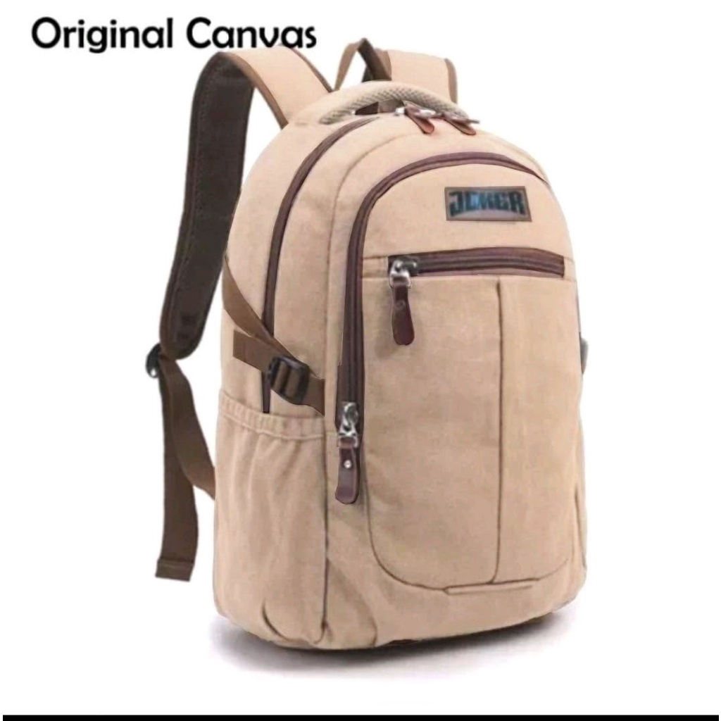 Kbag Klub New Arrival - Tas Ransel Canvas IAC Backpack Up to 10 inch - Tas Gendong Tas Wanita Daypack