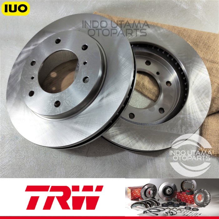 Disc Brake Pajero Sport Triton (2pc) Piringan Rem Cakram TRW DF7467