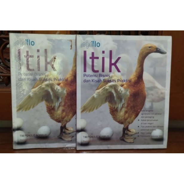Buku ITIK POTENSI BISNIS dan KISAH SUKSES PRAKTISI, bebek, bisnis itik/bebek