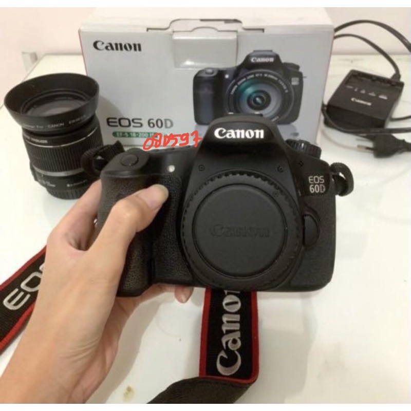 Canon EOS 60D Set + Lens Kit 18-55mm (Second - Nego)