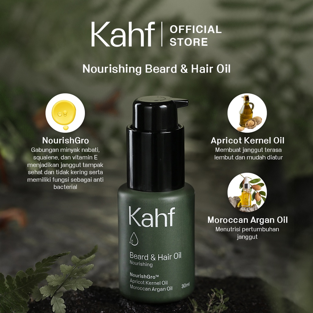 Kahf Nourishing Beard &amp; Hair Oil 30 ml