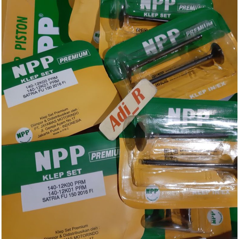 KLEP SATRIA FU INJEKSI PAYUNG KLEP SATRIA FU INJEKSI KLEP IN EX SATRIA FU INJEKSI