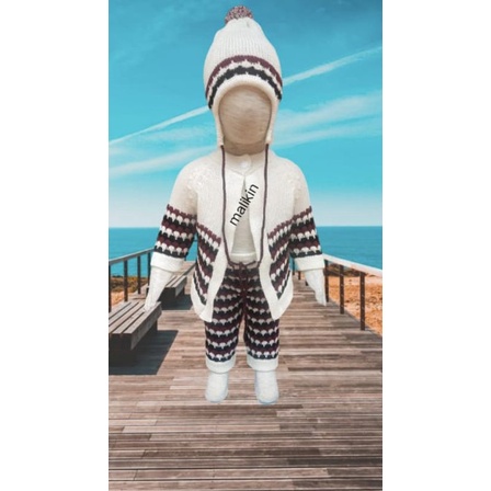 MALIKIN STELAN BAJU BAYI KUPLUK 6-18 BULAN / BAJU ANAK PEREMPUAN DAN LAKI LAKI SATU SET KUPLUK / BAJU BAYI PEREMPUAN DAN LAKI LAKI ONE SET+ KUPLUK 6-18 BULAN / JUMPER BAYI RAJUT / JUMSUIT BAYI / BAJU ANAK PEREMPUAN DAN LAKI LAKI