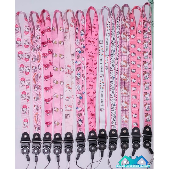 Tali gantungan strap hp Branded  cantik bagus lucu