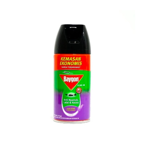 BAYGON  semprot ( Flower, Citrus, Orange, Lavender ) 200ml