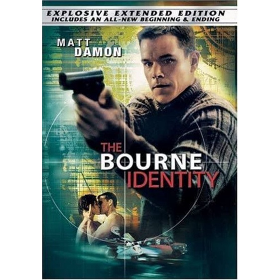 kaset film DVD The Bourne Identity