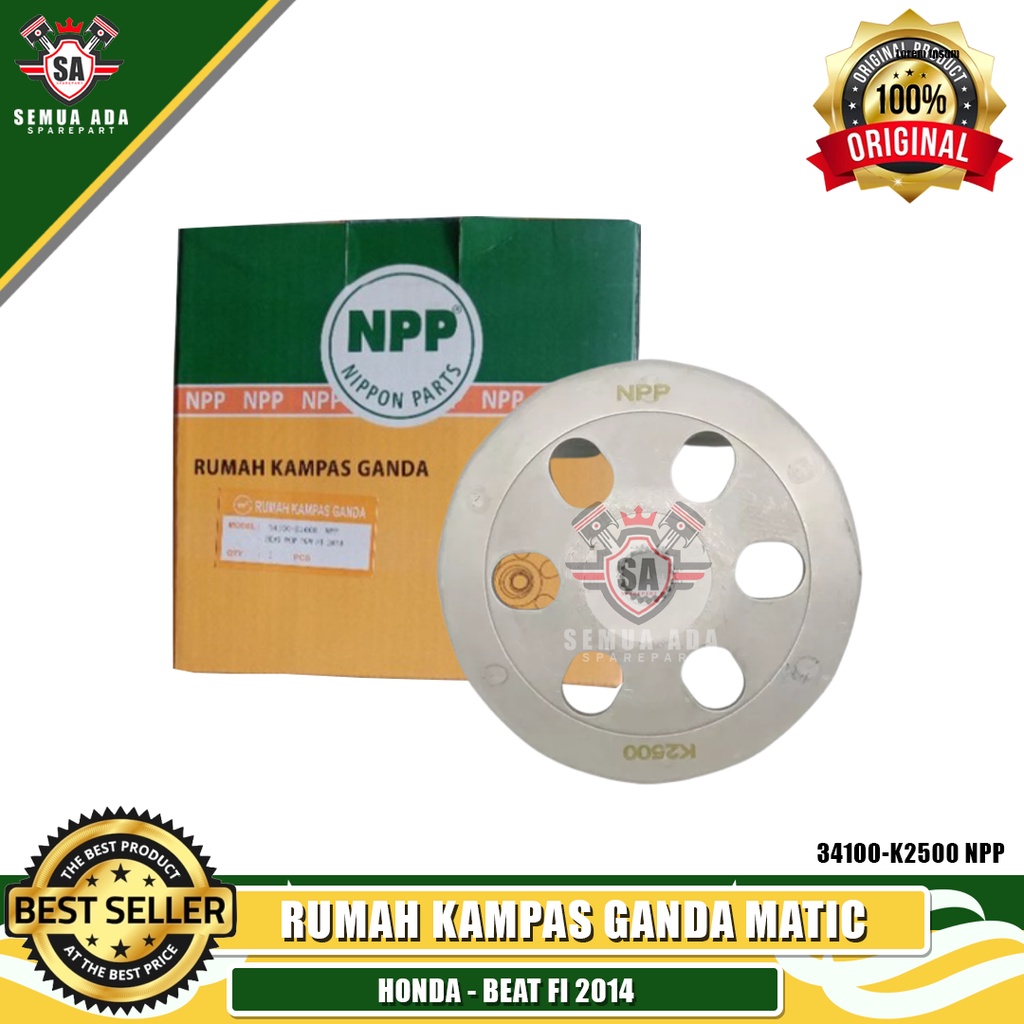 RUMAH / MANGKOK KAMPAS GANDA MATIC NPP BEAT FI 2014 ORIGINAL 100% NPP