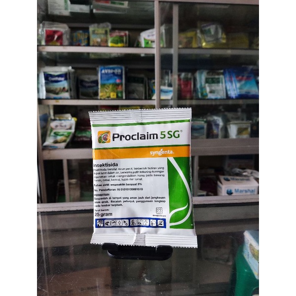 Insektisida ProClaim 5 SG 25 gr dari syngenta pro claim