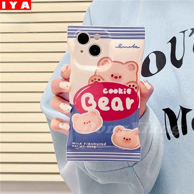 Soft Case TPU Motif Kartun Beruang Untuk Samsung A04s A13 A23 A22 A03 A32 A03s A50 A50s A30s A51 A31 A02s A21s A10S A20 A52s M12