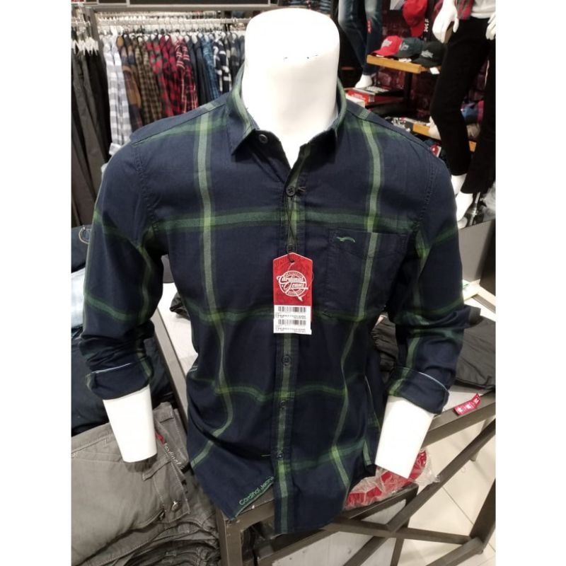 Baju kemeja pria Kemeja Cardinal J1757