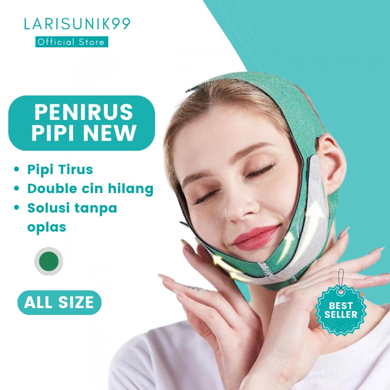 Perawatan Wajah Wanita Kecantikan Penirus Tirus Pipi Slimming Face Lift V Shape Penghilang Double Chin Sabuk Penirus Pipi dan Dagu Tembem V Line Face Slimming Pelangsing Terapi Wajah Mengecilkan Pipi Original Premium