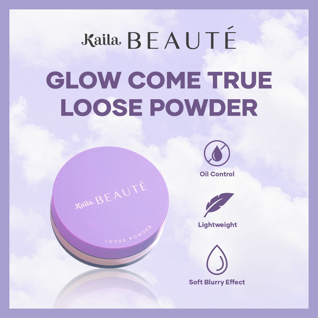 Najmia KAILA BEAUTE Glow Come True Loose Powder 15gr