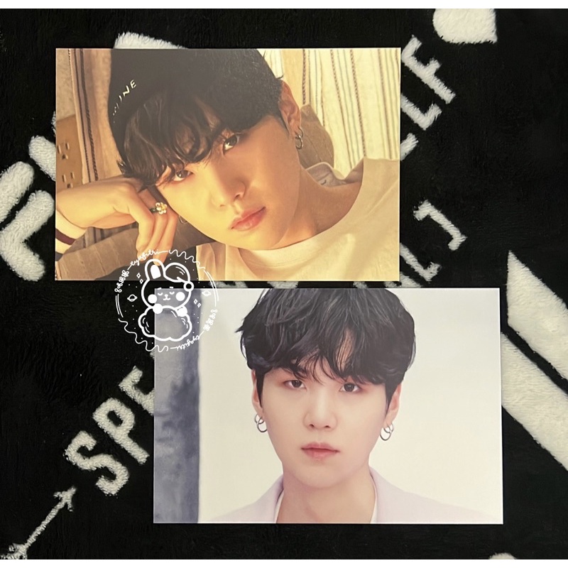 BTS SUGA BTS THE BEST POSTCARD