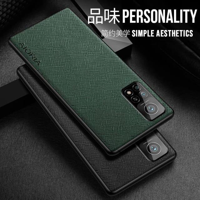 XIAOMI MI 10T / MI 10T PRO SOFT CASE CANVAS CROSS PATTERN