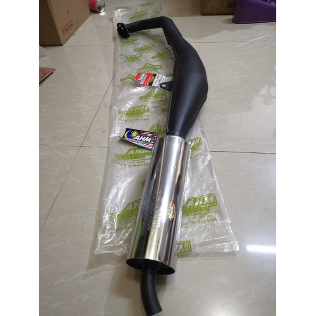 KNALPOT RACING RX KING RXKING AHM MALAYSIA ORI ASLI