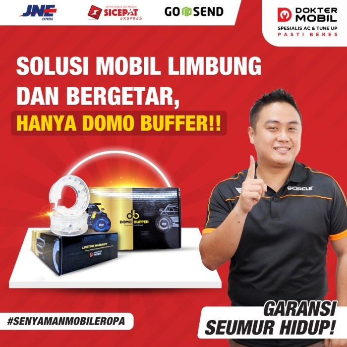 Spring Buffer Mobil Honda City Domo Buffer - 1 BOX DEPAN