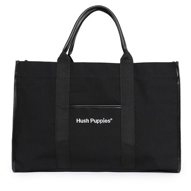 Hush Puppies Canvas Tote Bag Big In Black