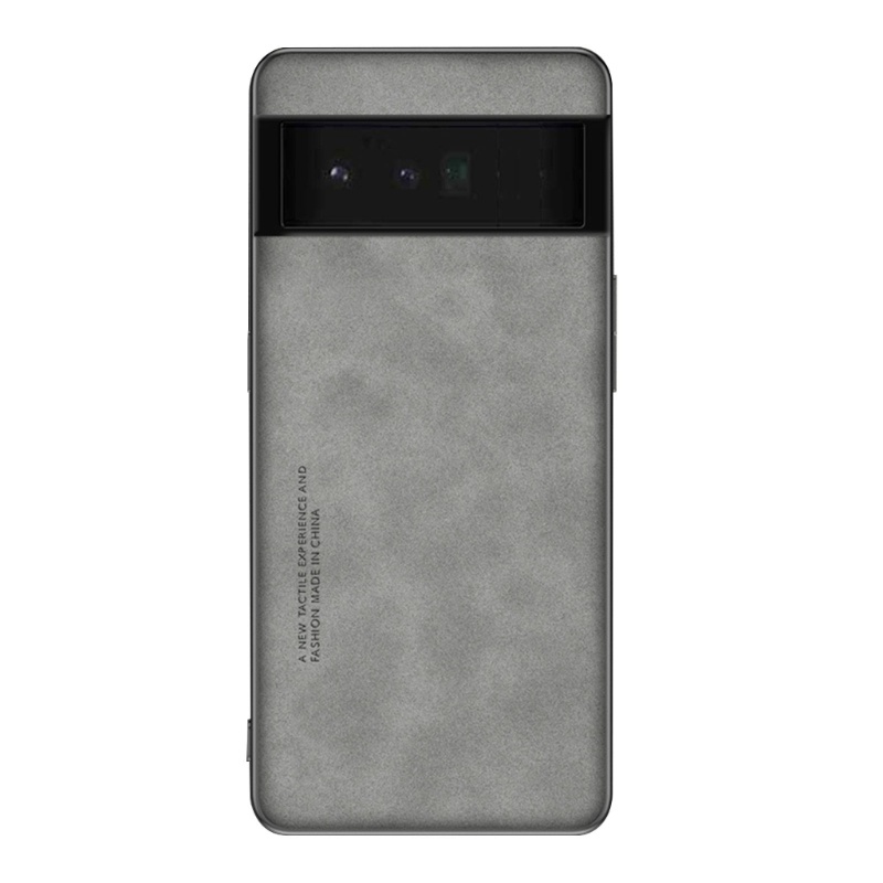 Zzz Untuk Pixel6 /7 6A 6/7Pro Fashion Kulit Domba Lembut Fleksibel Pelindung TPU Karet Shockproof Ponsel Kasus