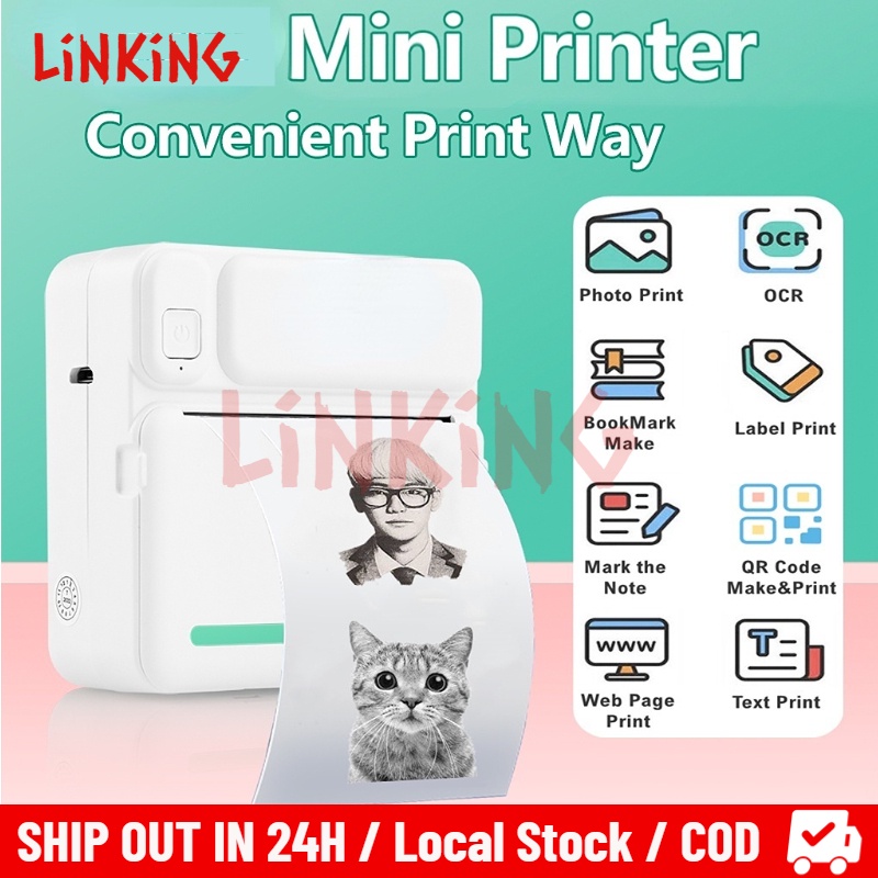 Jual Mini Printer/Mini Portable Thermal Printer Mobile Printer Photo