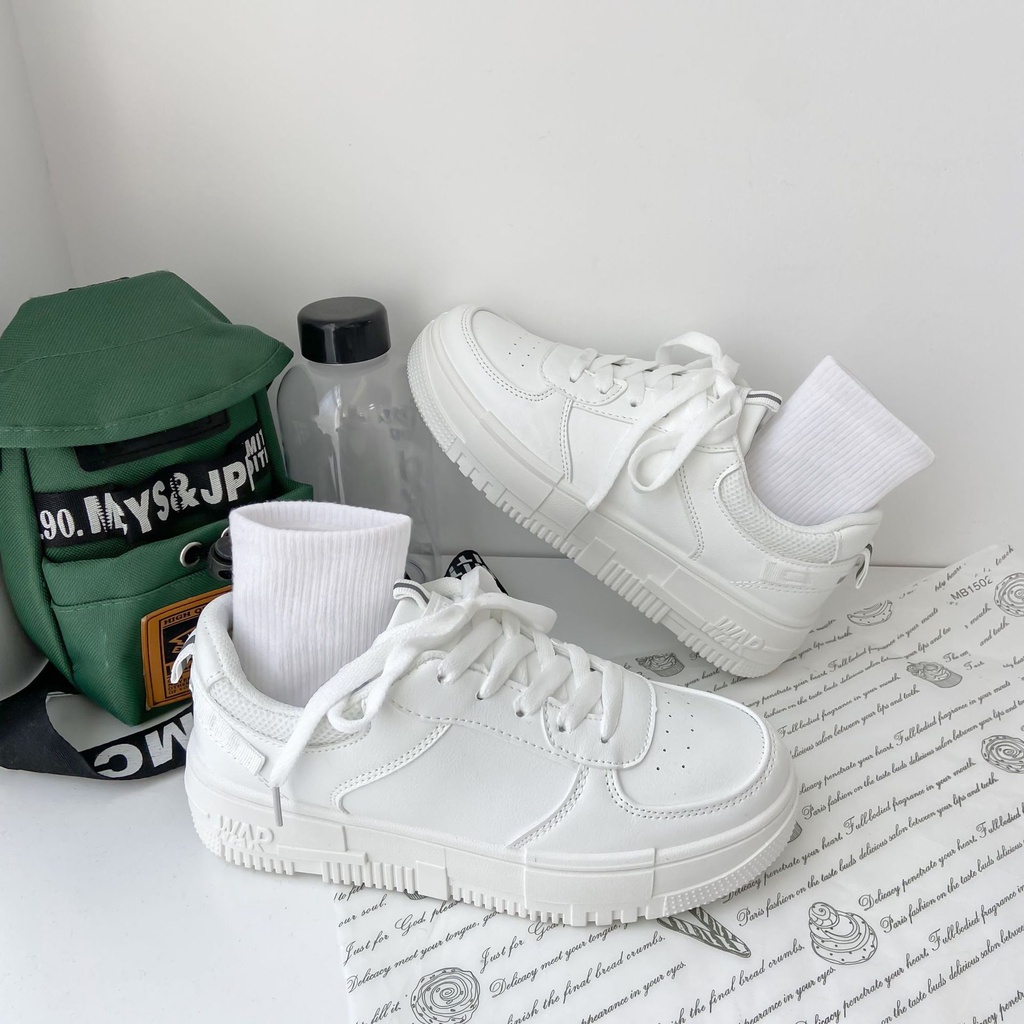 Sepatu Putih Perempuan Korean Style Sepatu Sneaker Wanita Santai Import Sneakers Shoes Cewek Trendy SP-216