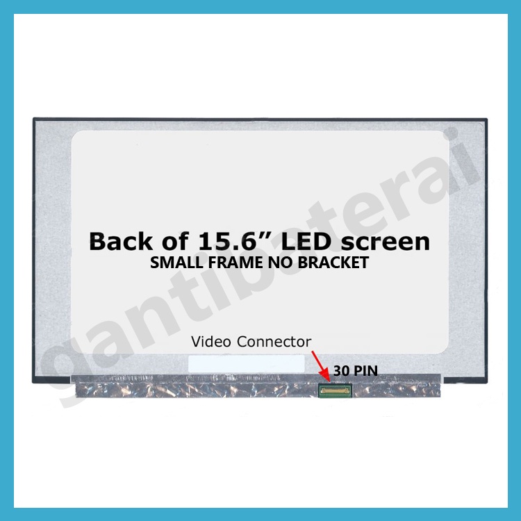 LCD LED 15.6 inch slim 30 pin Small frame no bracket bezel thin