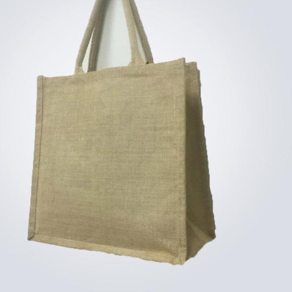 Tas Karung Goni Polos Laminasi / Jute Laminated Bag