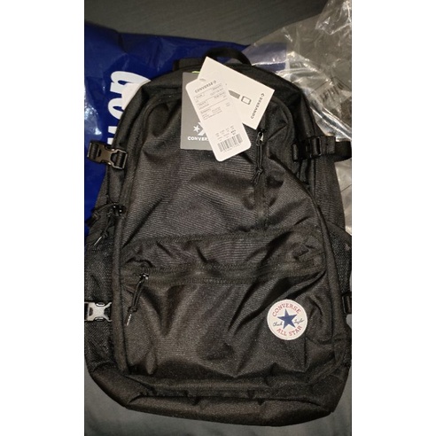 TAS CONVERSE  ORIGINAL 100% BLACK (preloved)