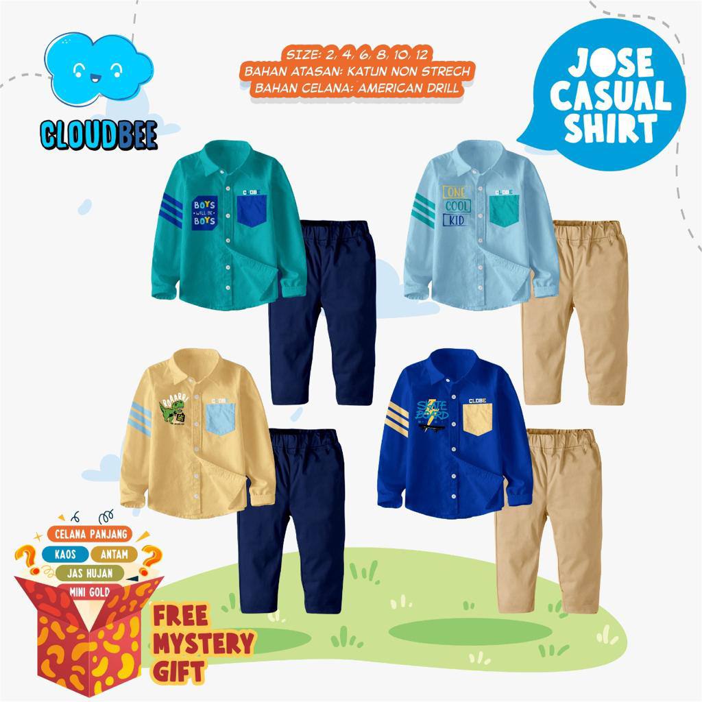 JOSE CASUAL SHIRT CLOUDBEE