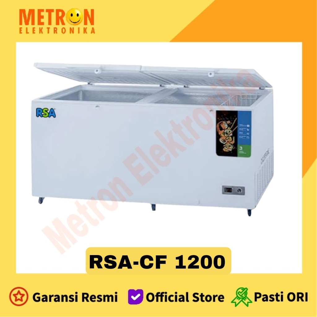RSA CF 1200 - CHEST FREEZER 1050 LT / FREEZER BOX / CF1200