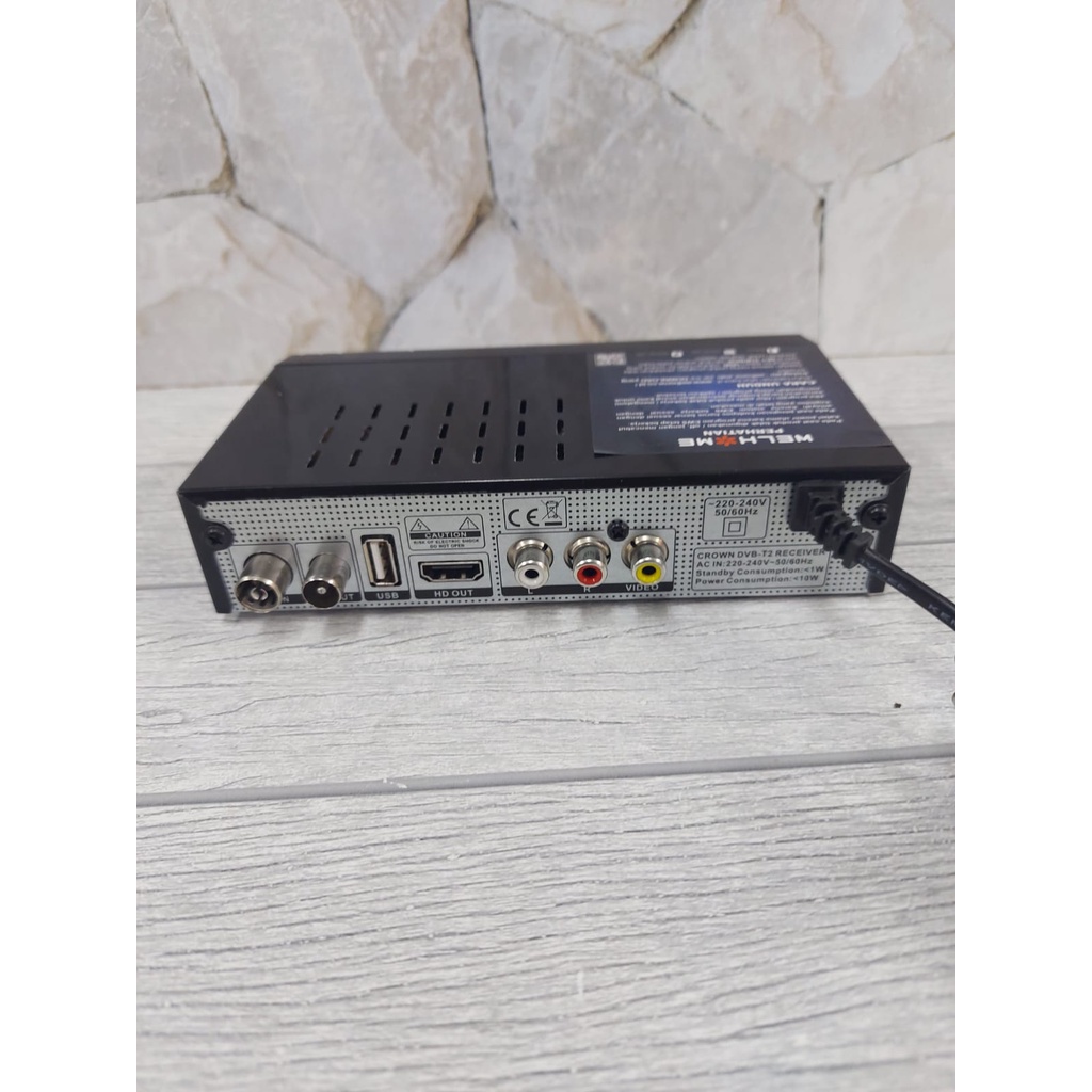 Set Top Box Tv Digital Welhome DVB-T2-03