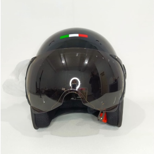 Helm Retro Bogo Pilot Italy