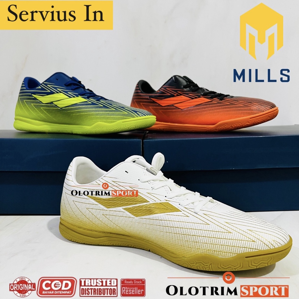 Jual Sepatu Futsal Mills Servius In Original Shopee Indonesia
