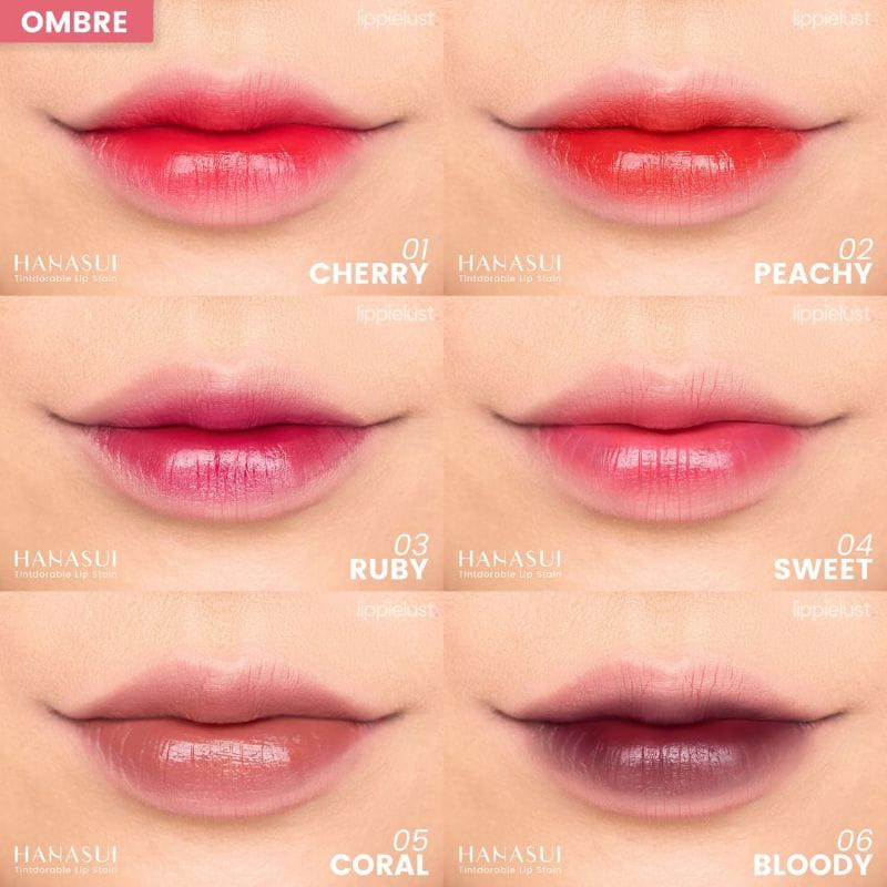 Liptint Hanasui BPOM | Lip tint hanasui shade baru | Hanasui Tintdorable BPOM | Hanasui Lip Stain | Liptint