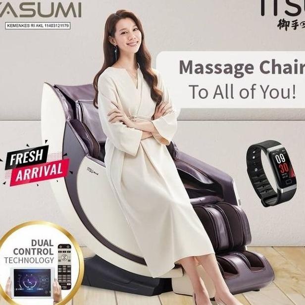 [READY STOCK] KURSI PIJAT ITSU PRIME YASUMI |TEKNOLOGI JAPAN |GARANSI H64HF5G4I