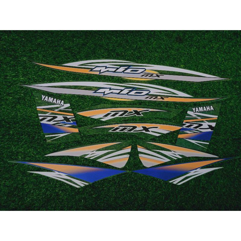 STRIPING STICKER MIO SOUL KARBU SOUL MX TRANSPARAN LIST MX
