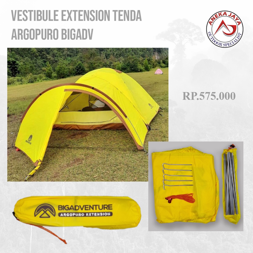 [HANYA TERAS] Vestibule Extension Tenda Argopuro Bigadventure