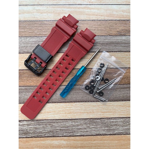 Strap Tali Jam tangan Gshock merah GA1000 GA1100