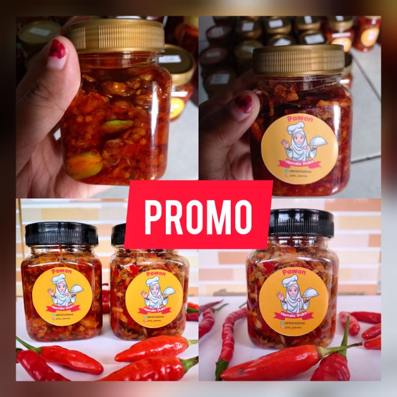 

PROMO !!! Sambal cumi/ sambal tongkol/ sambal ayam/jengkol